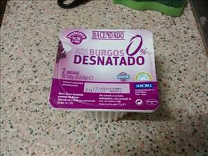 Mercadona desnatado queso burgos
