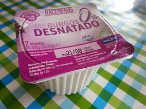 Mercadona desnatado queso burgos