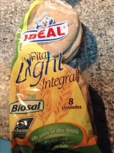 Pan pita integral light ideal