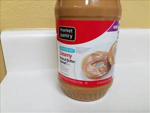 Market Pantry Reduced Fat Creamy Peanut Butter Spread Photo