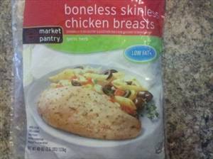 Market Pantry Garlic Herb Boneless Skinless Chicken Breast Photo