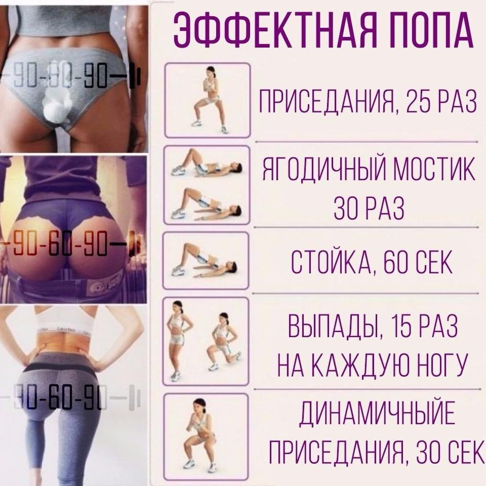 быстрый способ накачать попу Попу быстрый способ накачать