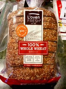L'oven Fresh 100% Whole Grain Whole Wheat Bread - Photo