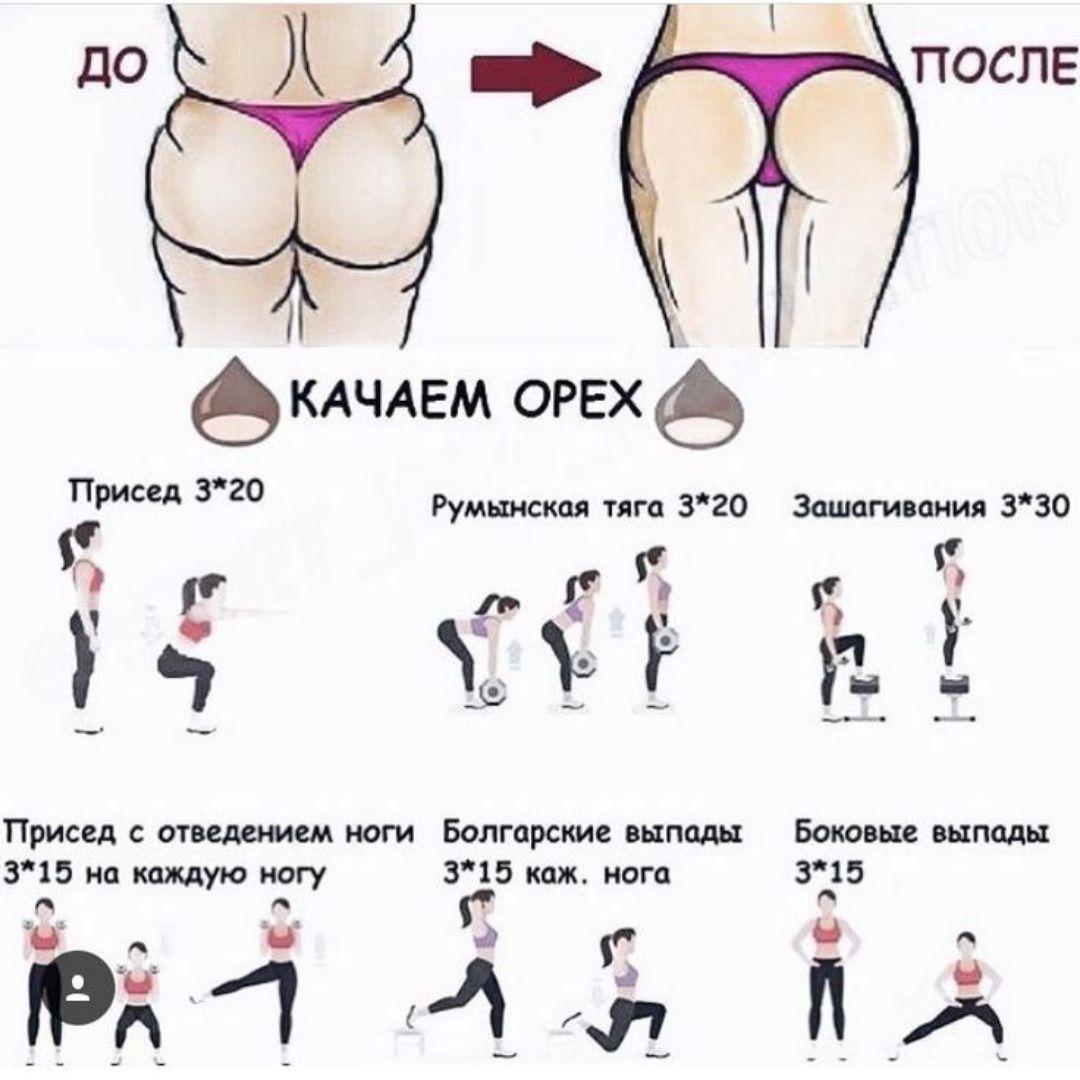 Попы упражнения для идеальной