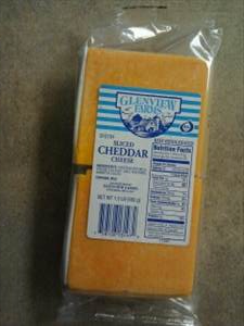 cheddar sliced cheese glenview farms