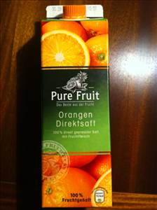 Aldi Pure Fruit Orangen Direktsaft Photo