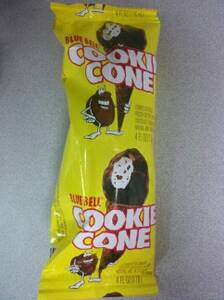Cookies And Cream Ice Cream Cone Yellow Wrapper